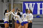 Volleyball vs MHC  Wheaton Women's Volleyball vs Mount Holyoke College. - Photo by Keith Nordstrom : Wheaton, Volleyball